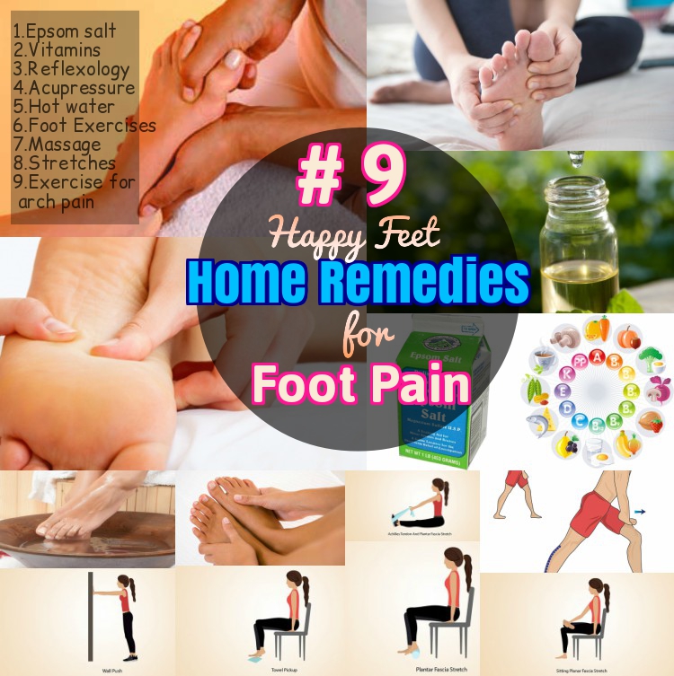 9 Home Remedies For Foot Pain Sore Feet To Happy Feet