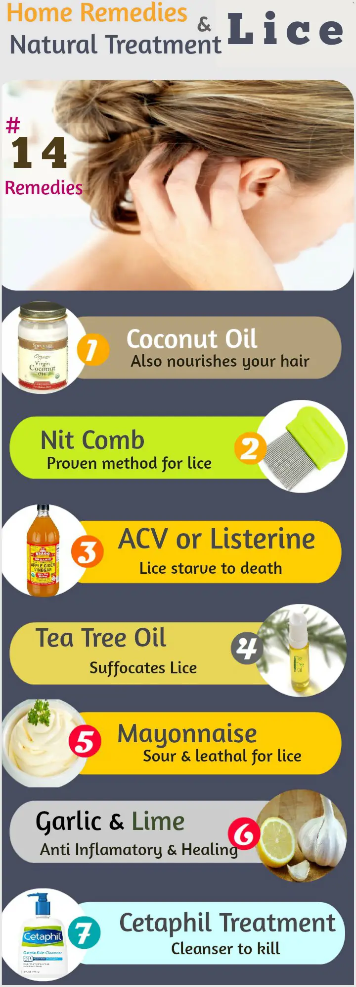 How to Get Rid of Lice 14 Home Remedies and Natural Lice