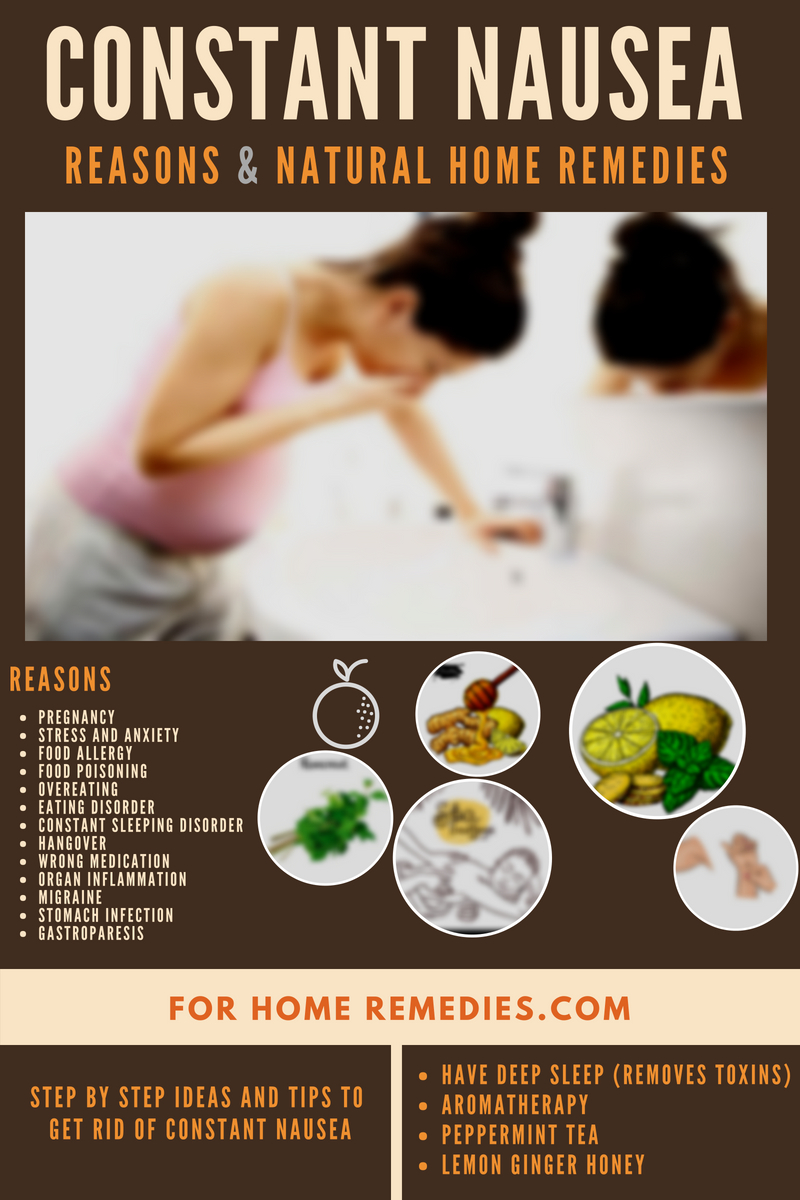  12 Reasons For Constant Nausea 8 Nautural Home Remedies