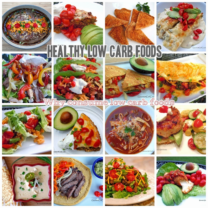 10 Low Carb Foods: Low Fat Sugar + High Protein Fiber ...