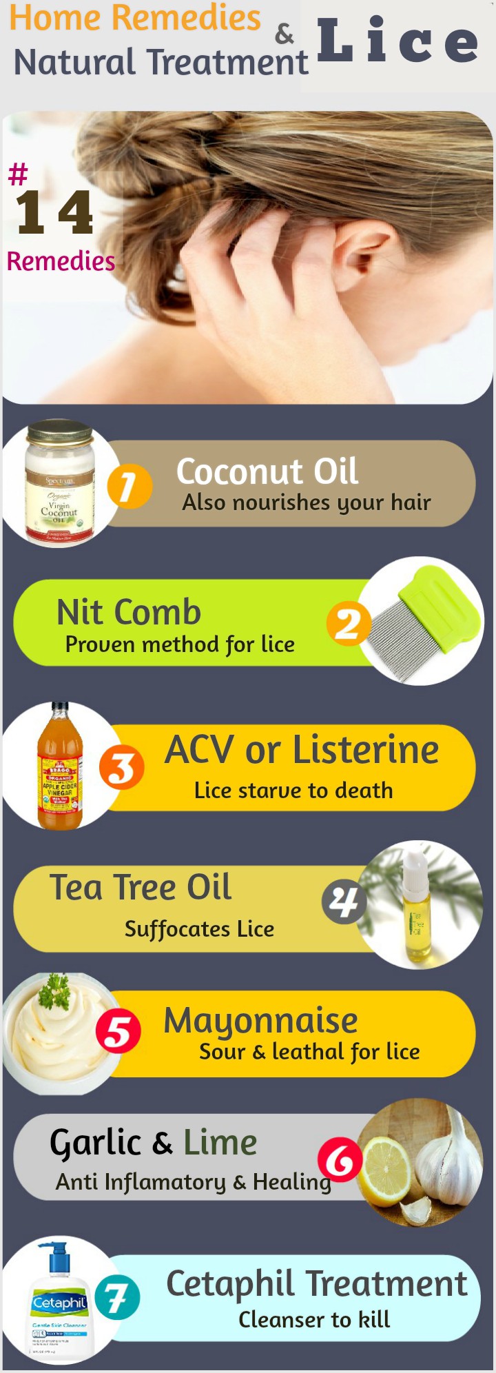 How to Get Rid of Lice #14 Home Remedies and Natural Lice Treatment