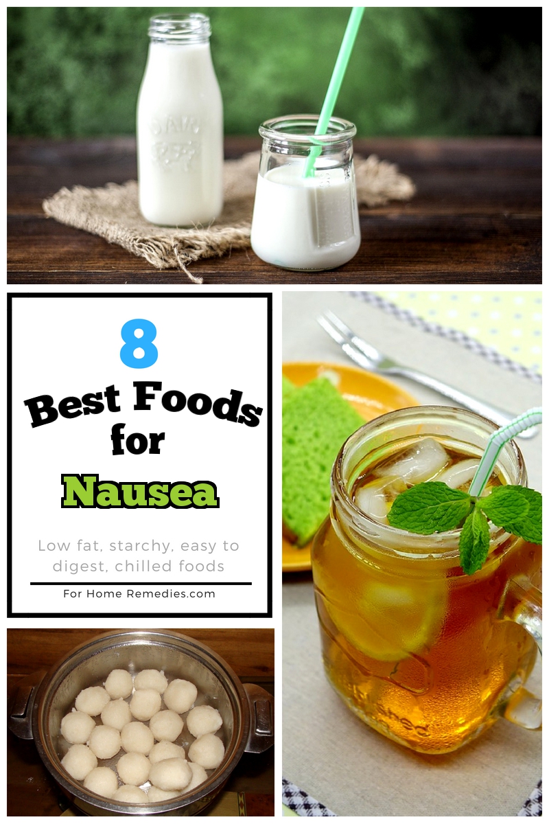 8 Set of Best Foods for Nausea - For Home Remedies